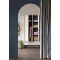 Best WOOOD Adam 2-deurs kast grenen Dust