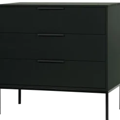 Clearance WOOOD Adam ladekast grenen Zwart