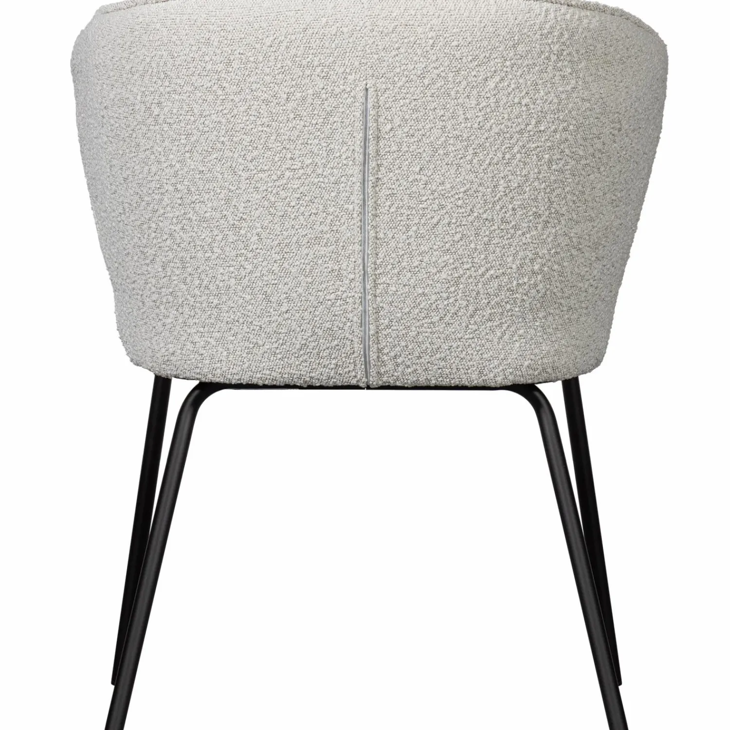 New WOOOD Admit eetkamerstoel bouclé Naturel