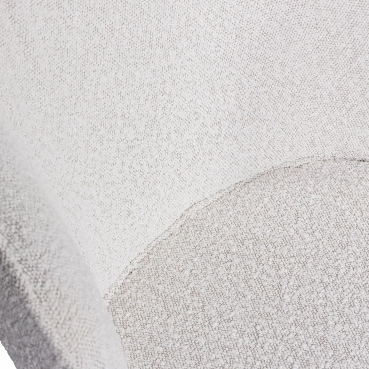 New WOOOD Admit eetkamerstoel bouclé Naturel