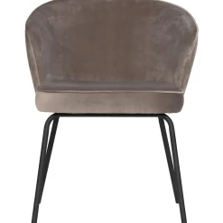 New WOOOD Admit eetkamerstoel velvet Khaki
