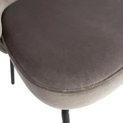 New WOOOD Admit eetkamerstoel velvet Khaki