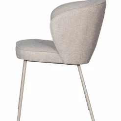 Clearance WOOOD Admit eetkamerstoel wollig geweven Kiezel