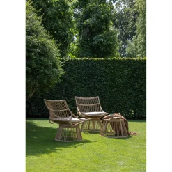 Clearance WOOOD Alatna tuinstoel wicker naturel