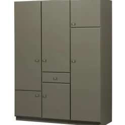 WOOOD Alfie kledingkast breed 160 cm grenen forest