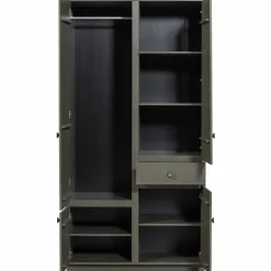 WOOOD Alfie kledingkast smal 107 cm grenen forest