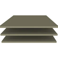 Clearance WOOOD Alfie legplankenset t.b.v. kledingkasten grenen forest