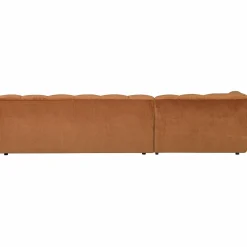 Hot WOOOD Allure chaise longue links velvet Terra