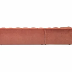 New WOOOD Allure chaise longue links velvet Blush