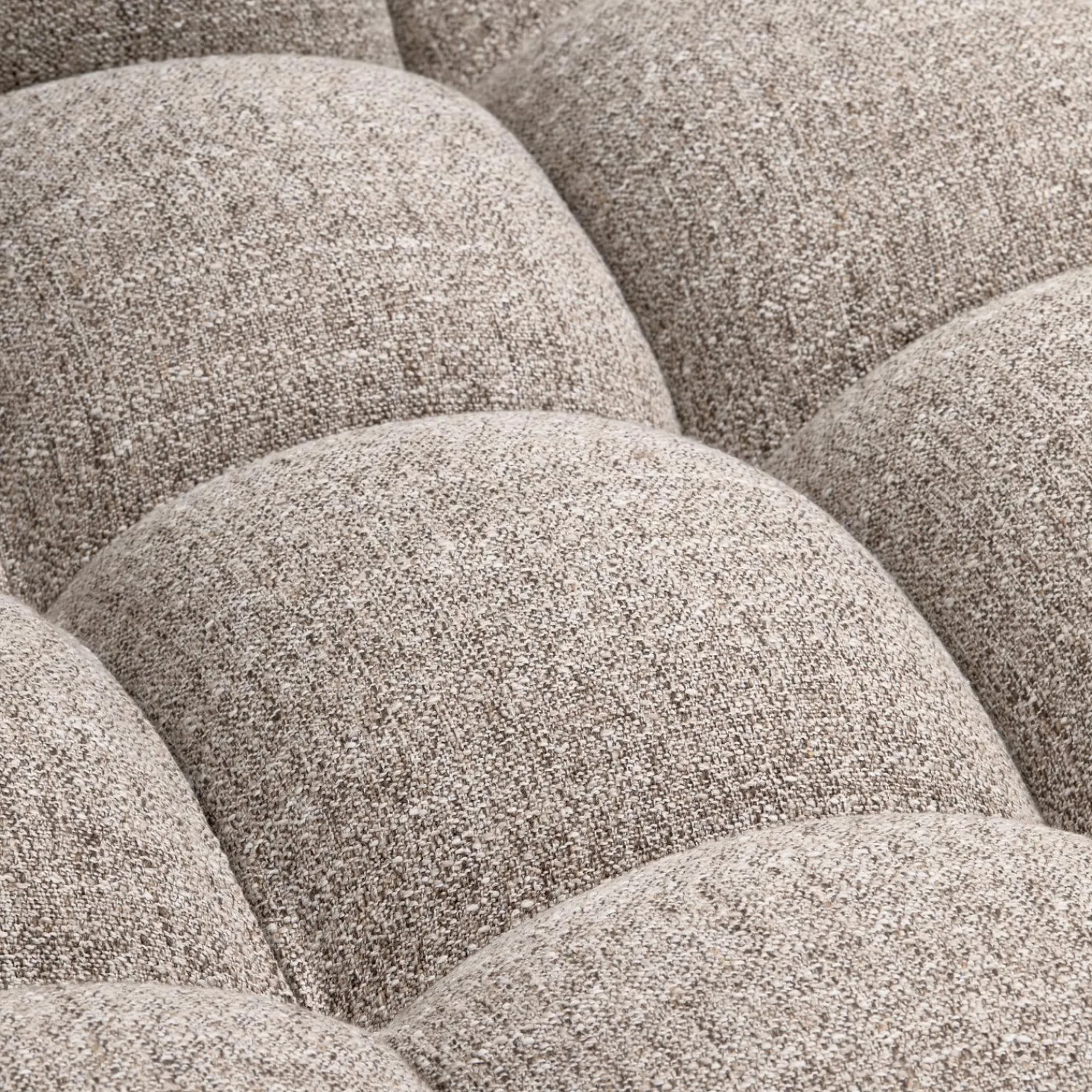 Clearance WOOOD Allure chaise longue rechts geweven stof Klei melange