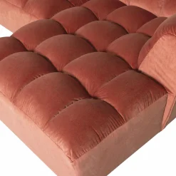 Outlet WOOOD Allure chaise longue rechts velvet Blush
