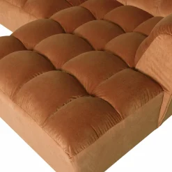 Online WOOOD Allure chaise longue rechts velvet Terra