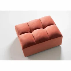 New WOOOD Allure hocker gewassen velvet Blush