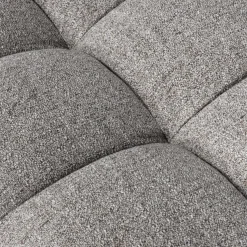 New WOOOD Allure hocker geweven stof Klei melange