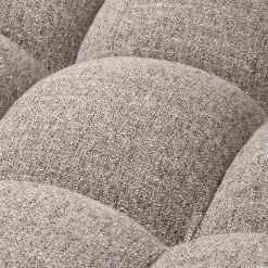 Clearance WOOOD Allure 3-zits bank geweven stof Klei melange