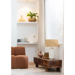 Online WOOOD Alya vloerkleed organisch 170x240 cm Melk