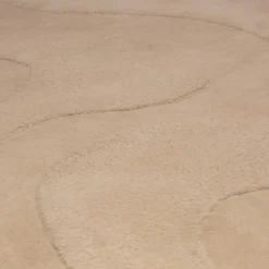 Online WOOOD Alya vloerkleed organisch 170x240 cm Melk