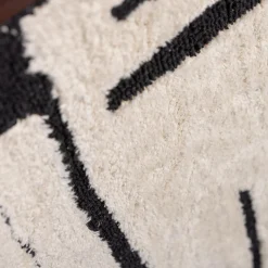 Clearance WOOOD Anka wanddeco zwart/wit