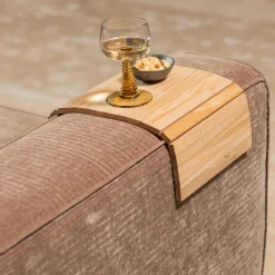 Online WOOOD Armleuning flexibel dienblad eiken - M Onbehandeld