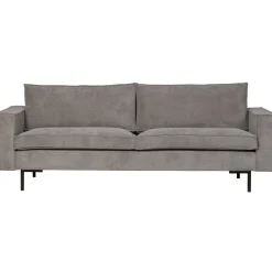 Clearance WOOOD Arwin 3-zits bank vergrijsd groen Verweerd groen