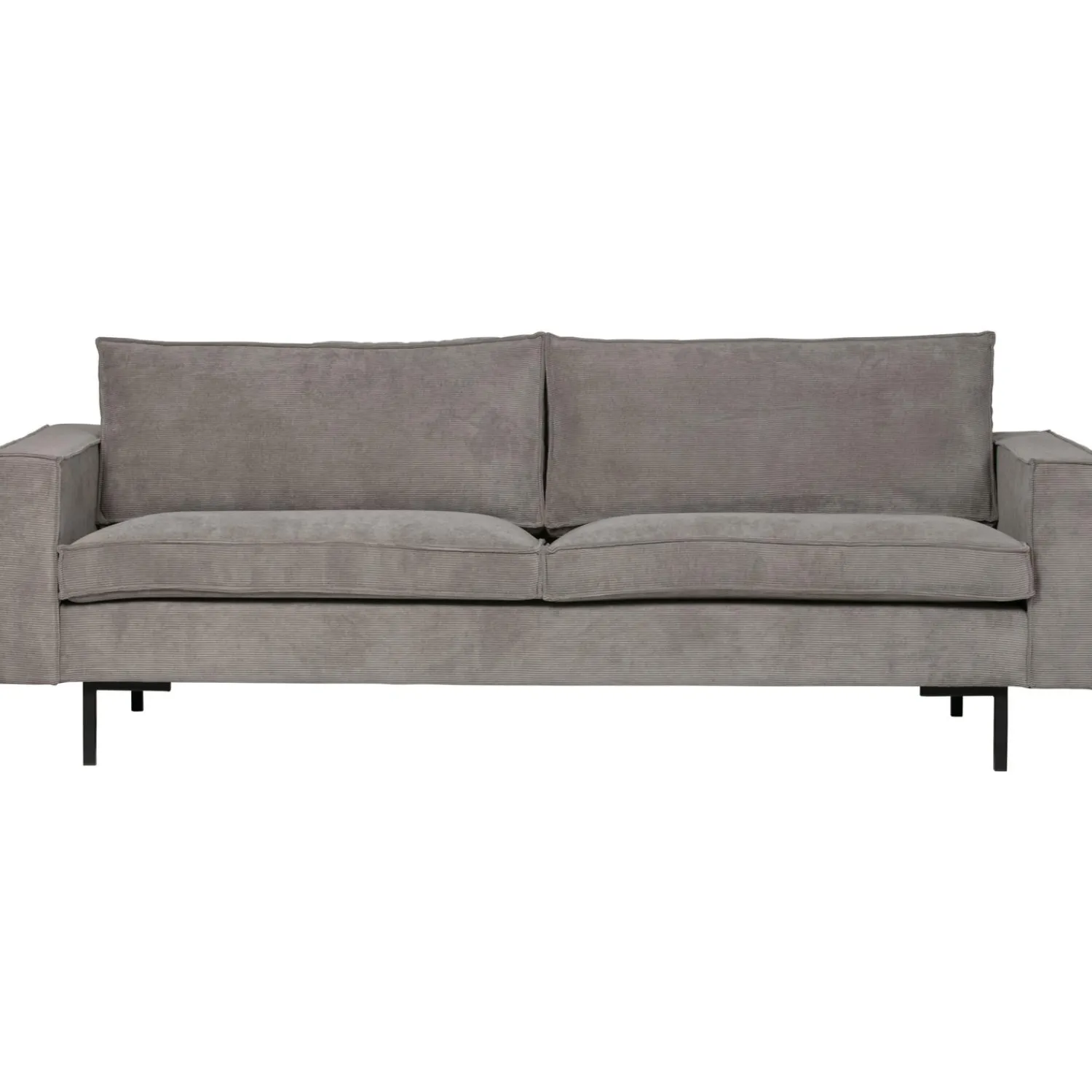 Clearance WOOOD Arwin 3-zits bank vergrijsd groen Verweerd groen