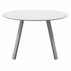 WOOOD Auke buitentafel aluminium mist 75xø120 cm