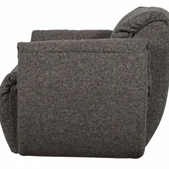 Sale WOOOD Baggy draaifauteuil geweven stof Warmgrijs melange