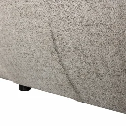 Clearance WOOOD Baggy draaifauteuil geweven stof Naturel melange