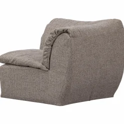 New WOOOD Baggy hoekelement Bruin melange