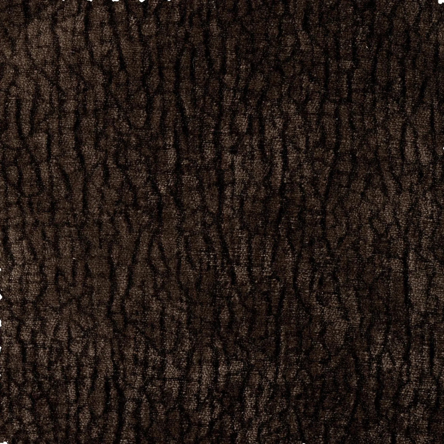 Best WOOOD Baggy hoekelement 3D chenille Donkerbruin