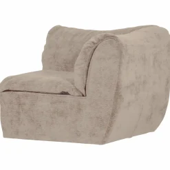 Online WOOOD Baggy hoekelement 3D chenille Zand