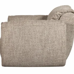 Best WOOOD Baggy loveseat geweven stof Bruin melange