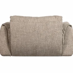 Best WOOOD Baggy loveseat geweven stof Bruin melange