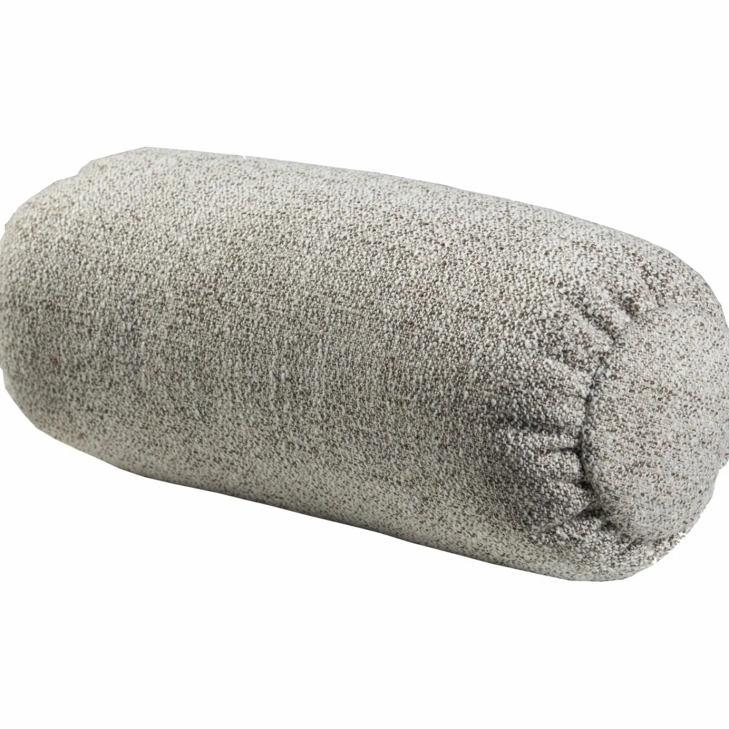WOOOD Baggy rolkussen 50xø23 cm geweven stof Naturel melange