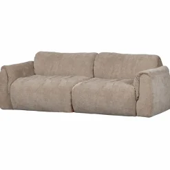 New WOOOD Baggy 2-zits bank 3D chenille Zand