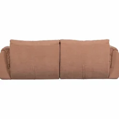 Clearance WOOOD Baggy 2-zits bank geweven chenille oud roze Oudroze