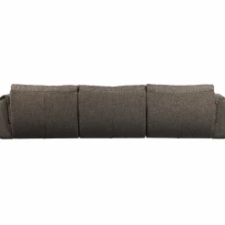 Sale WOOOD Baggy 3-zits bank geweven stof warmgrijs melange Warm grijs melange