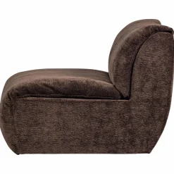 Best WOOOD Baggy 1-zits element 3D chenille Donkerbruin