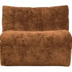 Hot WOOOD Baggy 1-zits element 3D chenille Middenbruin