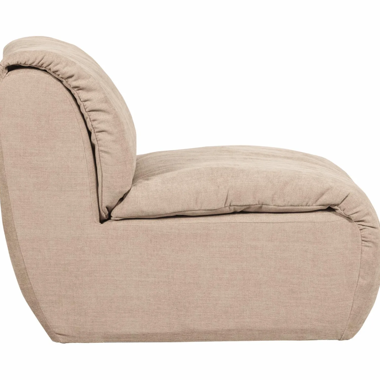 Discount WOOOD Baggy 1-zits element geweven chenille Zand