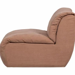 Clearance WOOOD Baggy 1-zits element geweven chenille Oudroze