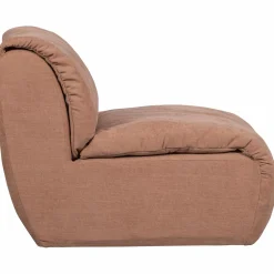 Clearance WOOOD Baggy 1-zits element geweven chenille Oudroze