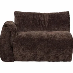 Clearance WOOOD Baggy 1-zits element met arm links 3D chenille Donkerbruin