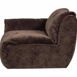 Clearance WOOOD Baggy 1-zits element met arm links 3D chenille Donkerbruin