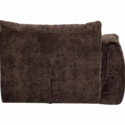 Clearance WOOOD Baggy 1-zits element met arm links 3D chenille Donkerbruin