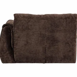 New WOOOD Baggy 1-zits element met arm rechts 3D chenille Donkerbruin