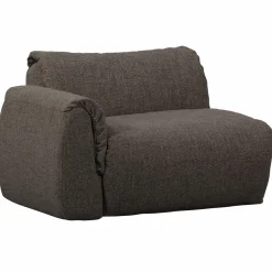 Best WOOOD Baggy 1-zits element met arm links warmgrijs melange Warm grijs melange