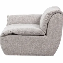 Hot WOOOD Baggy 1-zits element met arm links Naturel melange