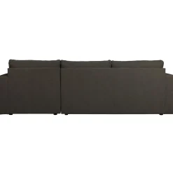 Sale WOOOD Bar chaise longue geweven stof rechts Antraciet