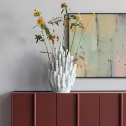 Clearance WOOOD Basu dressoir grenen rood Bordeaux